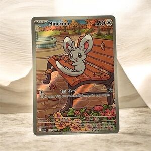 Pokemon Minccino HP60 BLK 152/086